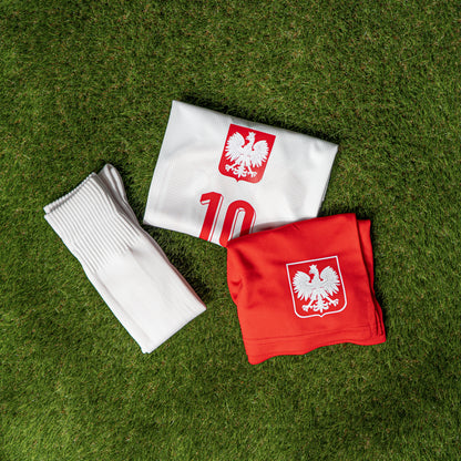 Strój Reprezentacji Polski Dla Dzieci z Własnym Nadrukiem