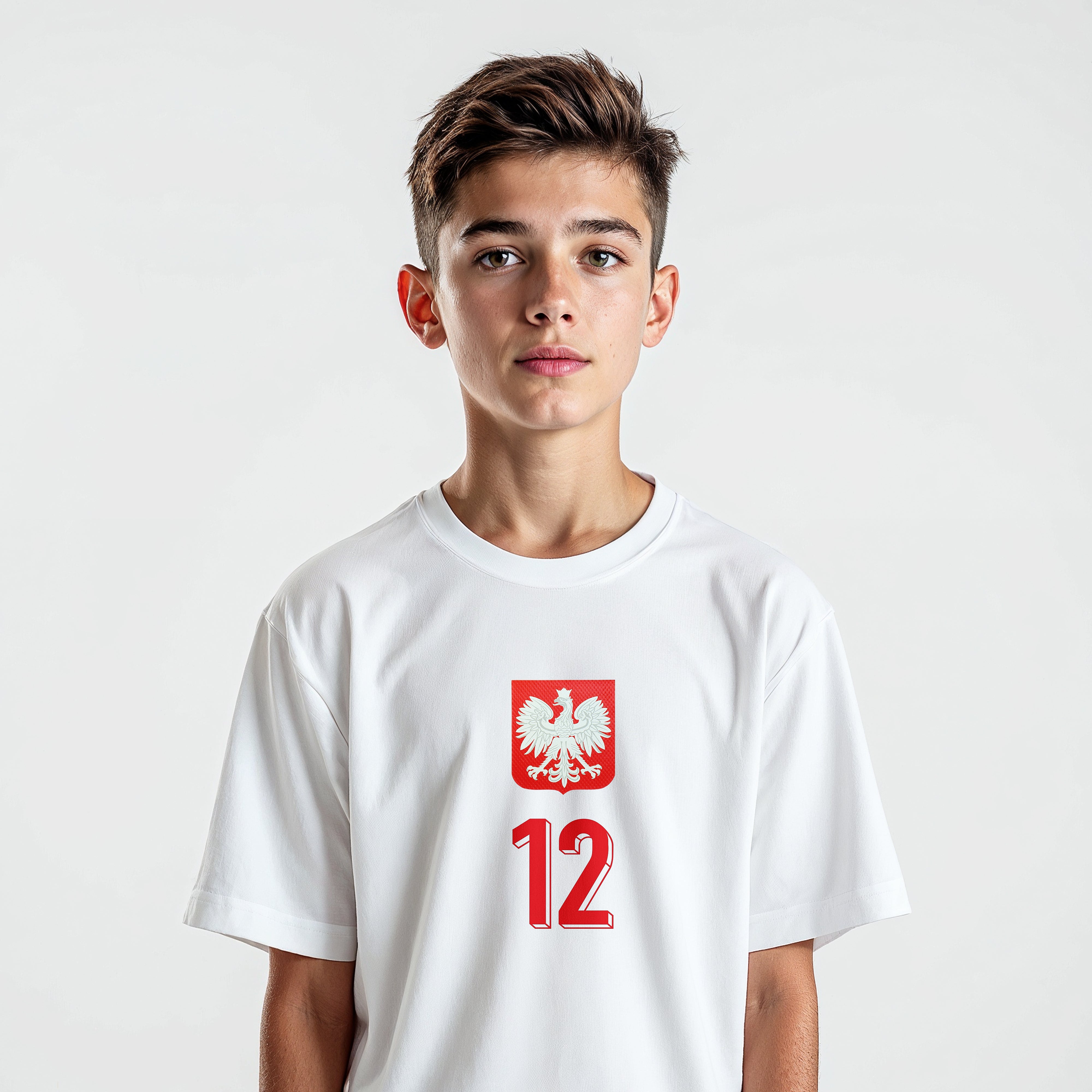 Strój Reprezentacji Polski Dla Dzieci z Własnym Nadrukiem